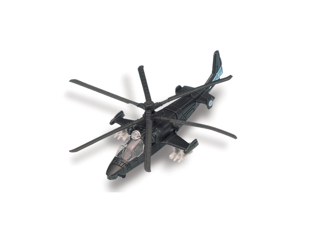 Maisto - Fresh Metal Tailwinds - letadla, KA-52 Alligator, matně černá, blister