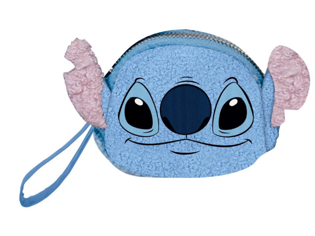 Mini kapsička - peněženka Disney: Stitch s ušima (15 x 11 x 5 cm)