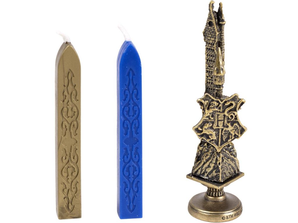 Dárkový set - pečetidlo Harry Potter: Bradavice (10 x 13 x 4 cm)