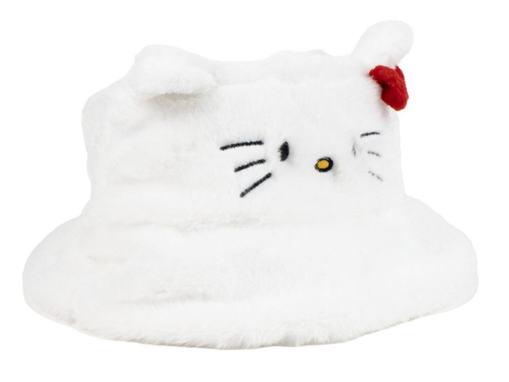 Klobouk Hello Kitty: Kitty s červenou mašlí (universální)