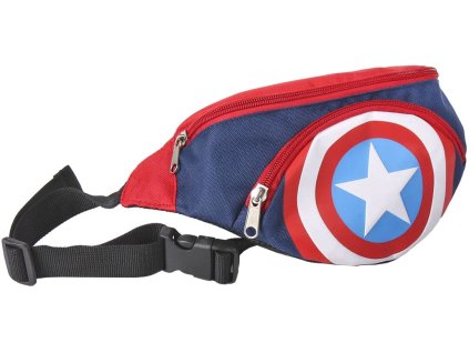 Kapsička kolem pasu - ledvinka Marvel: Captain America (33 x 11 x 10 cm) polyester