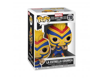 Figurka Funko POP Marvel: Luchadores- Captain Marvel