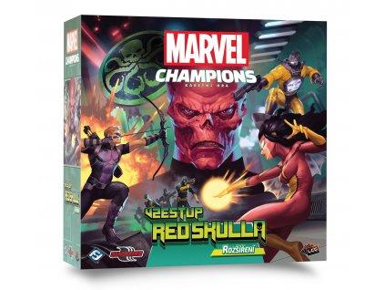 Rodinná hra Marvel Champions LCG: Vzestup Red Skulla - rozšíření