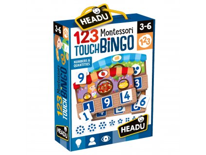 Výuková hra HEADU: Montessori - Hmatové bingo