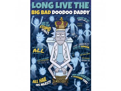 Plakát Rick & Morty: Doodoo Daddy (61 x 91,5 cm)