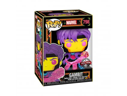 Figurka Funko POP Marvel: Black Light- Gambit