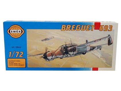 Slepovací stavebnice letadla Breguet 693 1:72