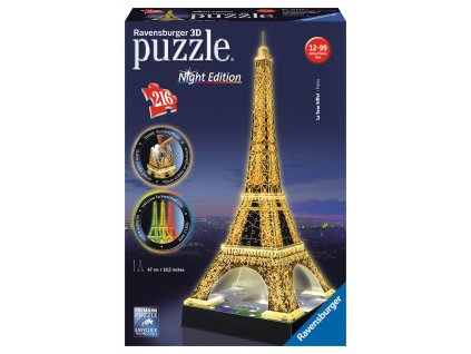 Eiffelova věž (Noční edice) 3D 216d
