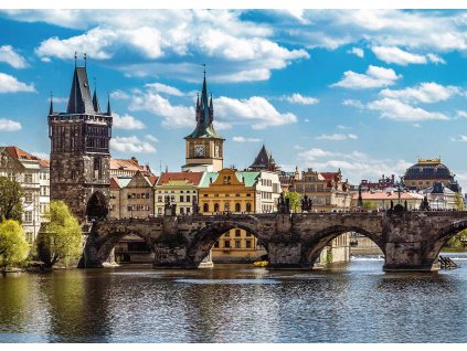 Praha: Pohled na Karlův most 1000 dílků