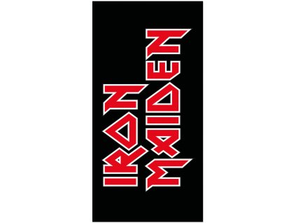 Osuška - ručník Iron Maiden: Logo (150 x 75 cm) bavlna