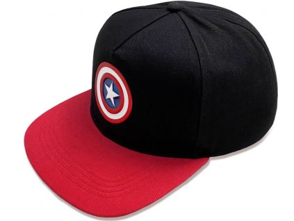Čepice - kšiltovka snapback Marvel|Captain America: Logo (nastavitelná)