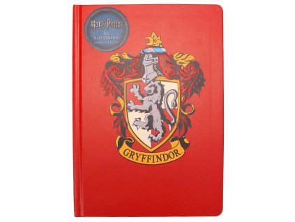 Blok A5 Harry Potter: Gryffindor (15 x 21 cm) 240 stran