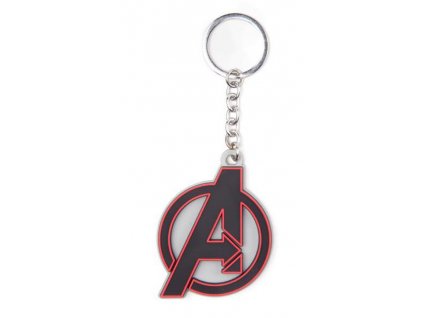 Přívěsek na klíče Marvel|Avengers: Logo (5 x 6 cm)