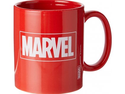 Keramický hrnek Marvel: Logo (objem 315 ml) červený