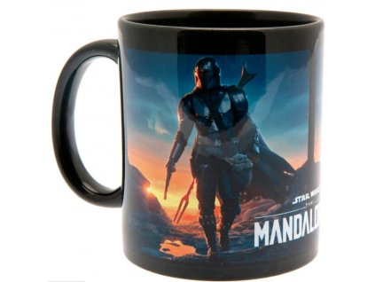 Keramický hrnek Star Wars|Hvězdné války TV seriál The Mandalorian: Nightfall (objem 315 ml)