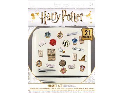 Magnety Harry Potter: Wizarzdry set 21 kusů (18 x 24 cm)