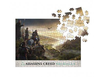 Puzzle Assassin's Creed Valhalla: Raid Planning 1000 dílků (51 x 69 cm)