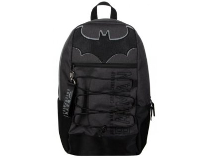 Batoh DC Comics|Batman: Logo (45 x 30 x 15 cm|objem 20,2 litrů) černý polyester