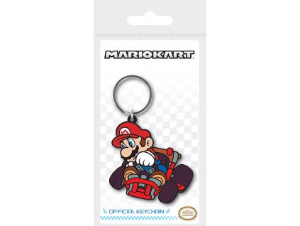 Přívěsek na klíče Nintendo|Super Mario: Mario Drift (5 x 6 cm)