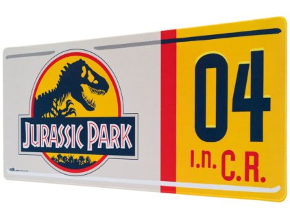 Herní podložka na stůl Jurassic Park|Jurský park: Logo (80 x 35 cm)