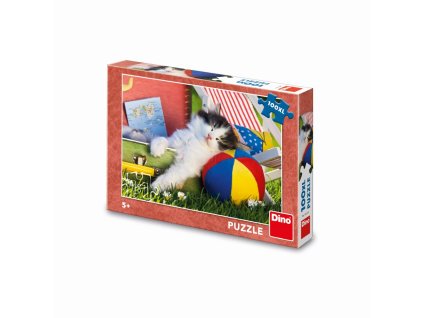 KOTĚ ODPOČÍVÁ 100 XL Puzzle