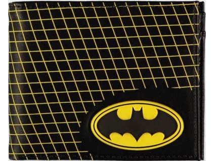 Otevírací peněženka DC Comics|Batman: Logo (10 x 9 x 2 cm) černá