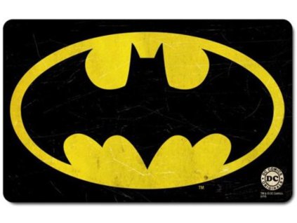 Podložka na jídelní stůl Batman: Logo (23 cm x 14 cm) plastová