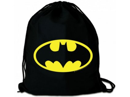 Bavlněnný gym bag - vak se šňůrkami DC Comics: Batman (35 x 44 cm)