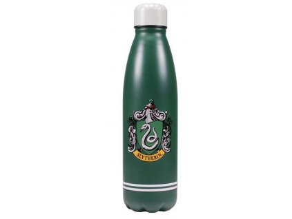 Nerezová láhev na pití Harry Potter: Zmijozel - Slytherin (objem 500 ml)