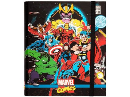 Kroužkový pořadač se spojovací svorkou Marvel: Avengers (28 x 32 x 4 cm)