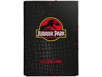 Složka s klopami Jurassic Park|Jurský park: Life Finds A Way (26 x 34 x 2 cm)