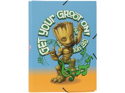 Složka s klopami Marvel|Strážci galaxie: Get your Groot on (26 x 34 x 2 cm)
