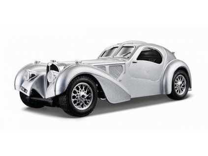 Bburago 1:24 Bugatti Atlantic Silver