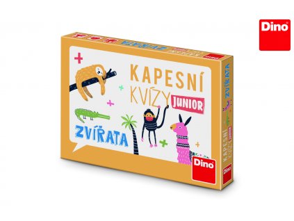 KAPESNÍ KVÍZY JUNIOR - ZVÍŘATA Cestovní hra