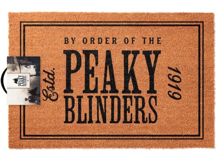 Rohožka Netflix|Peaky Blinders|Gangy z Birminghamu: 1919 (60 x 40 cm)