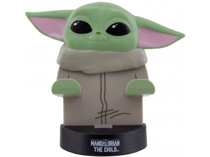Držák na mobil The Mandalorian: Baby Yoda (výška 11,5 cm)