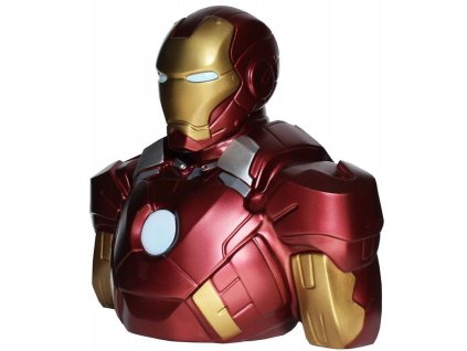 Pokladnička Marvel: Iron Man (výška 22 cm)