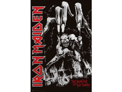 Plakát Iron Maiden: Number Of The Beast (61 x 91,5 cm)