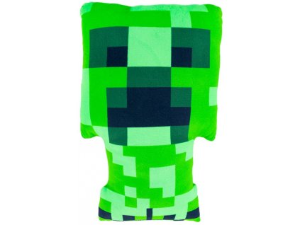 3D polštář Minecraft: Creeper (17 x 27 cm)