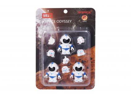 Astronaut 3 figurky 6 cm