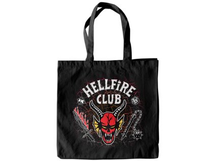 Shopping taška na rameno Netflix|Stranger Things: Hellfire Club (37 x 39 cm)