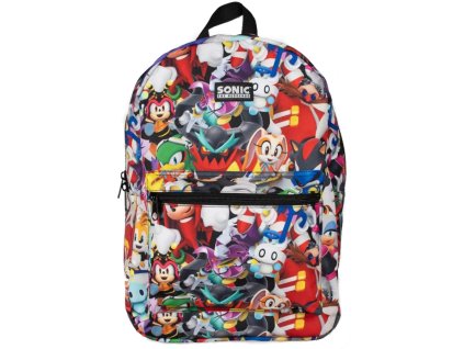 Školní batoh Sonic: Characters Mix (objem 14,4 litrů|30 x 40 x 12 cm)