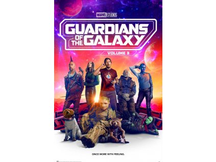 Plakát Marvel|Guardians Of The Guardians Galaxy vol. 3|Strážci galaxie: Once More With Feeling (61 x 91,5 cm)