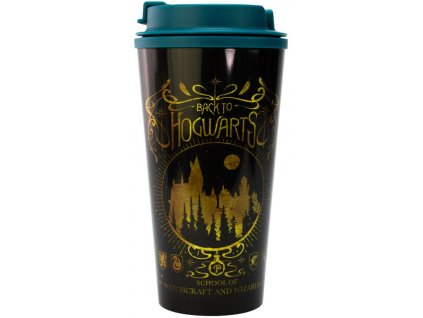 Cestovní hrnek Harry Potter: Zpátky do Bradavic (objem 450 ml)