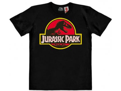 Dětské tričko Jurassic Park|Jurský park: Organic  černá bavlna