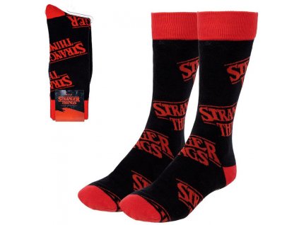 Pánské ponožky Stranger Things: Hlavní logo