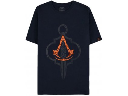 Pánské tričko Assassin's Creed Mirage: Čepel  navy bavlna