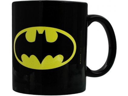 Keramický hrnek Batman: Symbol (objem 315 ml) černý