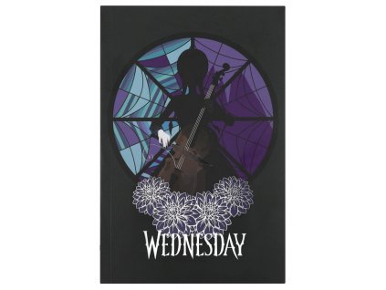 Blok A5 Netflix|Wednesday: Wednesday s violoncellem (14,8 x 21 cm)
