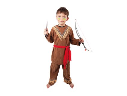 Dětský kostým indián s šátkem (M)